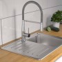SCHÜTTE Grifo mezclador de fregadero muelle en espiral NEW YORK cromo by , Faucets - Ref: Foro24-435065, Price: 137,07 €, Dis...