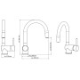 SCHÜTTE Grifo mezclador de lavabo con LED STELLA cromado von , Wasserhähne - Ref: Foro24-435067, Preis: 87,11 €, Rabatt: %