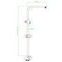 SCHÜTTE Barra de ducha fija METZ cromado von , Duscharme und Adapter - Ref: Foro24-438695, Preis: 100,67 €, Rabatt: %