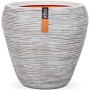 Capi Jarrón Nature Rib cónico marfil 42x38 cm KOFI362 von , Töpfe und Pflanzgefäße - Ref: Foro24-424215, Preis: 85,12 €, Raba...