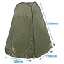 ProPlus Tienda de privacidad desplegable poliéster verde von , Zelte - Ref: Foro24-424750, Preis: 38,91 €, Rabatt: %