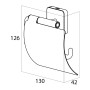 Tiger Portarrollos de papel higiénico con tapa Onu acero inoxidable by , toilet paper holder - Ref: Foro24-426430, Price: 32,...
