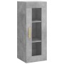 Aparador de madera contrachapada gris hormigón 34,5x34x180 cm von , Sideboards - Ref: Foro24-3199293, Preis: 107,57 €, Rabatt: %