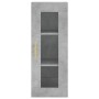 Aparador de madera contrachapada gris hormigón 34,5x34x180 cm von , Sideboards - Ref: Foro24-3199293, Preis: 107,57 €, Rabatt: %