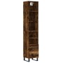 Aparador de madera contrachapada roble ahumado 34,5x34x180 cm von , Sideboards - Ref: Foro24-3189794, Preis: 98,46 €, Rabatt: %