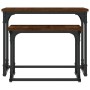 Mesa de centro apilable 2 pzas madera ingeniería roble marrón von , Couchtisch - Ref: Foro24-833372, Preis: 33,06 €, Rabatt: %