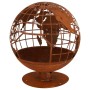 Esschert Design Brasero con forma de globo terráqueo by , Chimneys - Ref: Foro24-433899, Price: 323,68 €, Discount: %