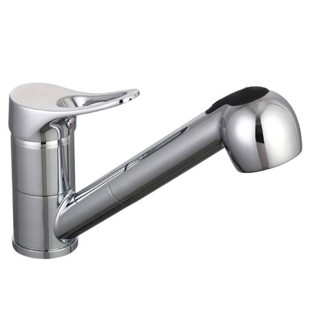 EISL Grifo monomando de fregadero con caño extraíble VERONA cromado by , Faucets - Ref: Foro24-438800, Price: 67,57 €, Discou...
