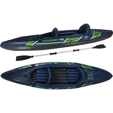 441945 XQ Max Kayak Cruiser X3 azul y verde 342x76x32 cm de , Kayaks - Ref: Foro24-441946, Precio: 150,61 €, Descuento: %