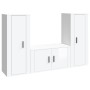 Set de muebles de TV 3 pzas madera contrachapada blanco brillo von , TV-Möbel - Ref: Foro24-3188752, Preis: 166,38 €, Rabatt: %