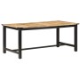 Mesa de comedor de madera maciza de mango rugosa 180x90x76 cm von , Küchen- und Esstische - Ref: Foro24-287436, Preis: 405,14...