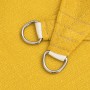 Toldo de vela amarillo HDPE 160 g/m² 3x4x5 m de , Sombrillas - Ref: Foro24-311586, Precio: 23,53 €, Descuento: %