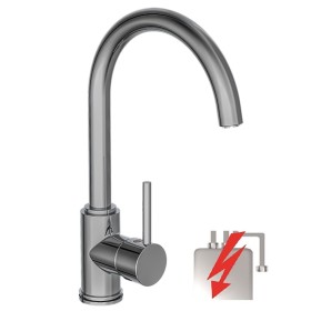 SCHÜTTE Grifo mezclador con caño alto CASALLA baja presión cromado by , Faucets - Ref: Foro24-435073, Price: 86,16 €, Discoun...