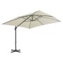 Sombrilla jardín voladiza con palo de aluminio arena 300x300 cm von , Sonnenschirme - Ref: Foro24-44632, Preis: 289,20 €, Rab...