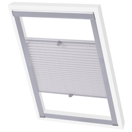 Persiana plisada blanca PK06 by , Blinds and blinds - Ref: Foro24-133531, Price: 48,99 €, Discount: %