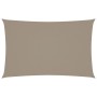 Toldo de vela rectangular tela Oxford gris taupe 2,5x5 m de , Sombrillas - Ref: Foro24-135429, Precio: 36,11 €, Descuento: %