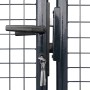 Puerta de malla de jardín acero galvanizado 400x200 cm gris von , Gartentore - Ref: Foro24-143379, Preis: 646,96 €, Rabatt: %
