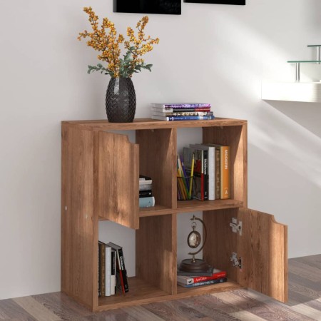Estantería de madera de ingeniería marrón roble 60x27,5x59,5cm von , Bücherregale und Regale - Ref: Foro24-338172, Preis: 45,...
