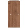 Estantería de madera de ingeniería marrón roble 60x27,5x59,5cm von , Bücherregale und Regale - Ref: Foro24-338172, Preis: 45,...
