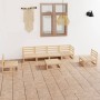 Juego de muebles de jardín 7 piezas madera maciza de pino de , Conjuntos de jardín - Ref: Foro24-3075404, Precio: 417,79 €