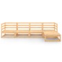 Juego de muebles de jardín 5 piezas madera maciza de pino von , Gartensets - Ref: Foro24-3075534, Preis: 285,46 €, Rabatt: %