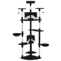 Rascador para gatos con poste de sisal negro y blanco 203 cm von , Katzenmöbel - Ref: Foro24-170530, Preis: 143,01 €, Rabatt: %