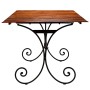Mesa de comedor madera maciza acabado miel 200x100x76 cm von , Küchen- und Esstische - Ref: Foro24-245643, Preis: 285,51 €, R...