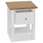 Mesita de noche de madera de roble maciza 36x30x47 cm by , Nightstands - Ref: Foro24-247121, Price: 90,06 €, Discount: %