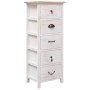 Armario auxiliar de madera de paulownia 35x25x87 cm by , Drawers - Ref: Foro24-284077, Price: 132,77 €, Discount: %