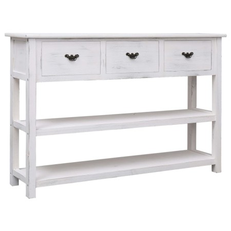 Aparador de madera blanco envejecido 115x30x76 cm von , Sideboards - Ref: Foro24-284172, Preis: 193,62 €, Rabatt: %
