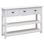Aparador de madera blanco envejecido 115x30x76 cm von , Sideboards - Ref: Foro24-284172, Preis: 193,62 €, Rabatt: %