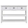 Aparador de madera blanco envejecido 115x30x76 cm von , Sideboards - Ref: Foro24-284172, Preis: 193,62 €, Rabatt: %