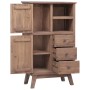 Aparador de madera maciza de teca 60x30x100 cm von , Schließfächer und Lagerschränke - Ref: Foro24-287739, Preis: 233,89 €, R...
