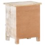 Mesita de noche de madera de acacia rugosa 40x30x50 cm von , Nachttische - Ref: Foro24-320233, Preis: 109,90 €, Rabatt: %
