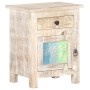 Mesita de noche de madera de acacia rugosa 40x30x50 cm von , Nachttische - Ref: Foro24-320233, Preis: 109,90 €, Rabatt: %