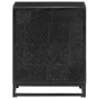 Mesita de noche madera maciza acacia y mango negro 40x30x50 cm de , Mesitas de noche - Ref: Foro24-321614, Precio: 89,42 €, D...
