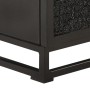 Mesita de noche madera maciza acacia y mango negro 40x30x50 cm de , Mesitas de noche - Ref: Foro24-321614, Precio: 89,42 €, D...