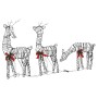 Familia de renos de Navidad 90 LED ratán blanco cálido de , Luces de Navidad - Ref: Foro24-372166, Precio: 103,12 €, Descuent...