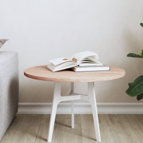 Tablero redondo de madera maciza de haya Ø50x1,5 cm by , Table tops - Ref: Foro24-355908, Price: 29,35 €, Discount: %