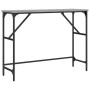Mesa consola madera de ingeniería gris Sonoma 100x32x75 cm de , Mesas auxiliares - Ref: Foro24-834058, Precio: 39,87 €, Descu...