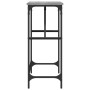 Mesa consola madera de ingeniería gris Sonoma 100x32x75 cm de , Mesas auxiliares - Ref: Foro24-834058, Precio: 39,87 €, Descu...