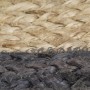Alfombra hecha a mano de yute con borde gris oscuro 240 cm von , Teppiche - Ref: Foro24-343607, Preis: 140,83 €, Rabatt: %