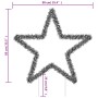 Estrella de luz decorativa Navidad con estacas 115 LED 85 cm de , Luces de Navidad - Ref: Foro24-357724, Precio: 53,95 €, Des...