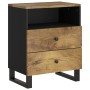 Mesita de noche madera mango madera contrachapada 50x33x62 cm de , Mesitas de noche - Ref: Foro24-350667, Precio: 109,58 €, D...