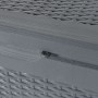 Caja de almacenaje para jardín PP aspecto de ratán gris 270 L by , Outdoor storage boxes - Ref: Foro24-364061, Price: 94,23 €...