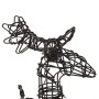 Renos de Navidad 4 unidades ratán 160 LEDs blanco cálido by , Christmas lights - Ref: Foro24-3200674, Price: 85,06 €, Discoun...