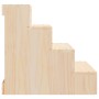 Escalera para mascotas madera maciza de pino 40x49x47 cm von , Stufen und Rampen für Haustiere - Ref: Foro24-822466, Preis: 5...