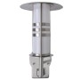 Aplique de pared inoxidable con sensor, forma cónica by , Outdoor lighting - Ref: Foro24-41093, Price: 38,91 €, Discount: %