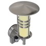 Aplique de pared inoxidable con sensor, forma cónica by , Outdoor lighting - Ref: Foro24-41093, Price: 38,91 €, Discount: %