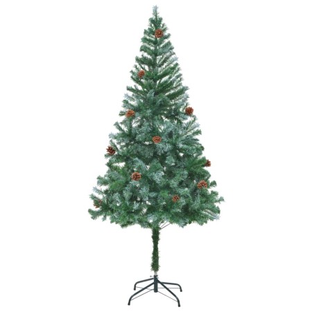 Árbol de Navidad glaseado con piñas 180 cm by , Christmas trees - Ref: Foro24-60178, Price: 53,70 €, Discount: %